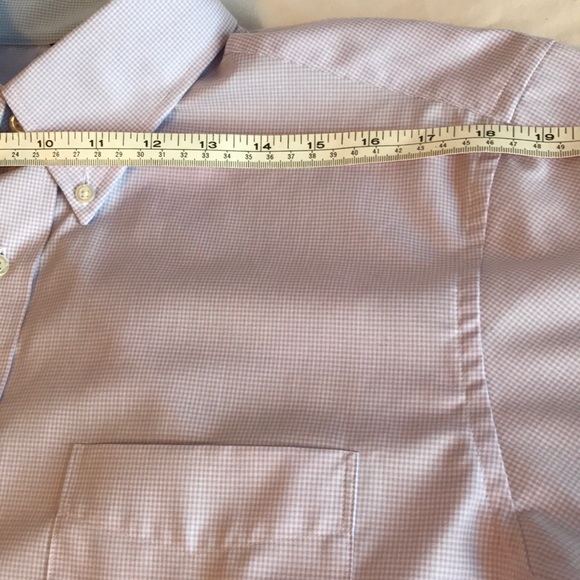 NWOT Mens Nautica gingham button down, Large - Picture 5 of 8